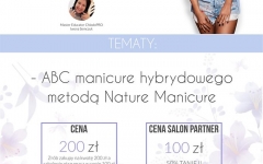 ABC manicure hybrydowego metodą Nature Manicure - Dzierżoniów 26.09.19