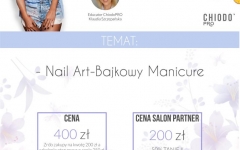 ChiodoPRO Szkolenie Manicure - Nail Art Bajkowy Manicure - Dzierżoniów 24.04.2020